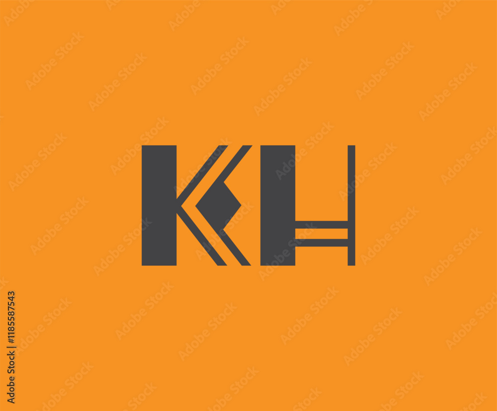 K and H logo design. KH abstract Letters Logo Monogram. This logo design is the process of creating a visual symbol that represents a brand, company, or individual. K and H logo design. KH abstract Letters Logo Monogram. This logo design is the process of creating a visual symbol that represents a brand, company, or individual.