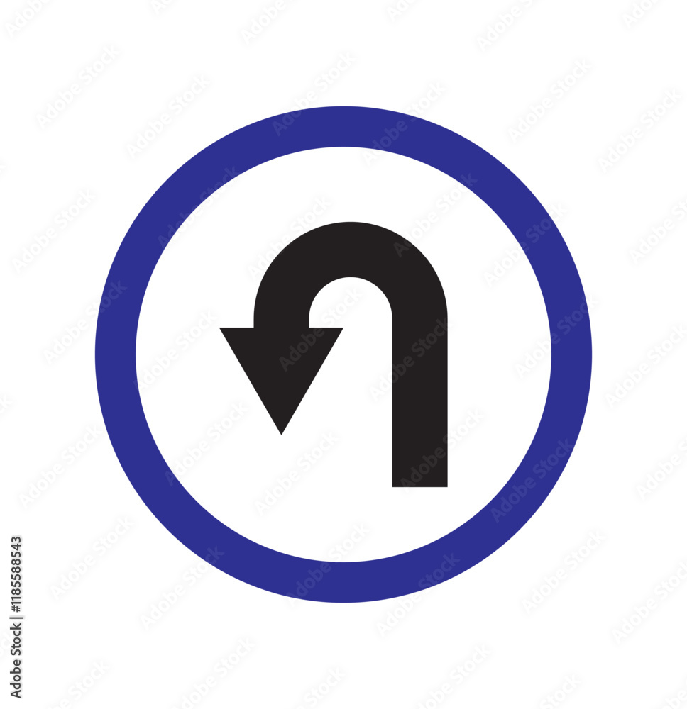Go Straight, U turn, Right Left, One Way, Only U Turn Arrow Sign Direction Icon. Set of arrows icons. Circle arrows, rotate arrow,spinning loading symbol.Circular rotation, redo process,Colorful.EPS10 Go Straight, U turn, Right Left, One Way, Only U Turn Arrow Sign Direction Icon. Set of arrows icons. Circle arrows, rotate arrow,spinning loading symbol.Circular rotation, redo process,Colorful.EPS10