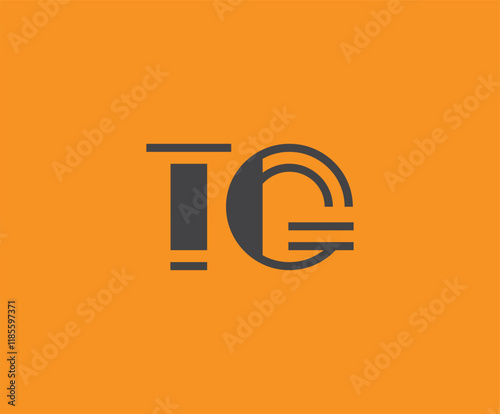 T and G logo design. TG abstract Letters Logo Monogram. This logo design is the process of creating a visual symbol that represents a brand, company, or individual.