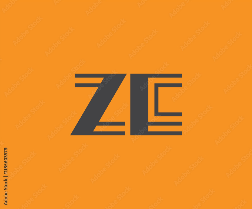 Z and E logo design. ZE abstract Letters Logo Monogram. This logo design is the process of creating a visual symbol that represents a brand, company, or individual. Z and E logo design. ZE abstract Letters Logo Monogram. This logo design is the process of creating a visual symbol that represents a brand, company, or individual.
