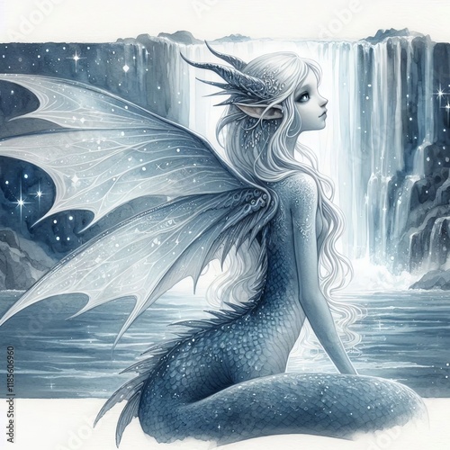 Serpent-Tailed Water Enchantress photo