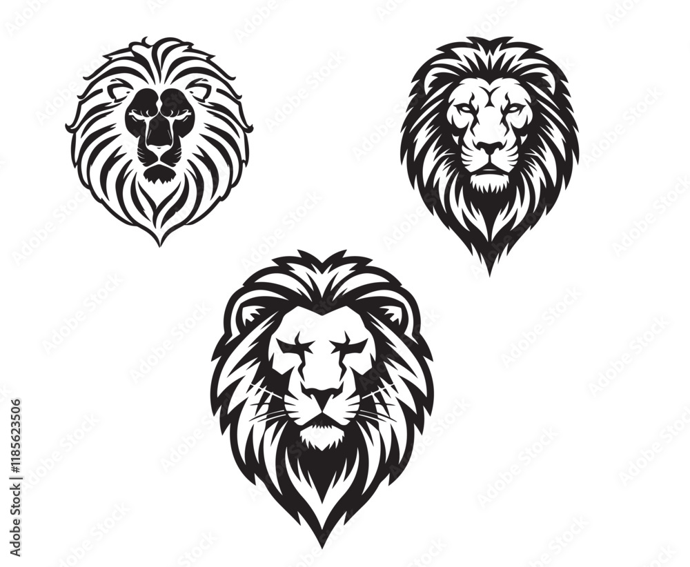 Lion Silhouette Graphic Vector Lion Silhouette Graphic Vector