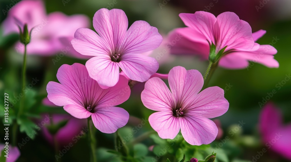 Delicate pink flowers in soft focus creating a serene and enchanting natural background for vibrant floral displays and gardening themes Delicate pink flowers in soft focus creating a serene and enchanting natural background for vibrant floral displays and gardening themes