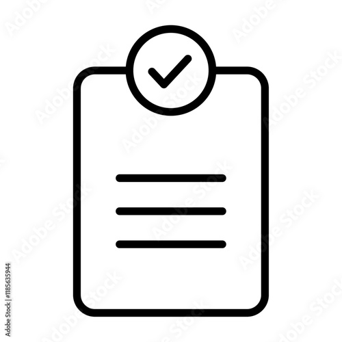 Compliance icon Vector logo outline