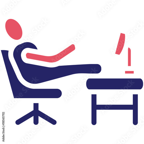 Lazy vector icon illustration of Lifestyles iconset.