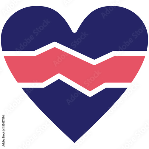 Heart vector icon illustration of Lifestyles iconset.