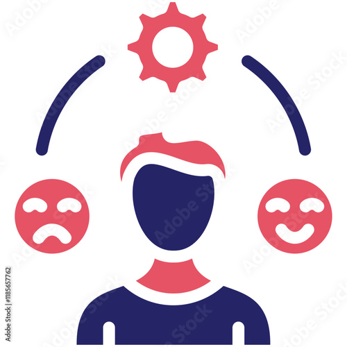Behavior vector icon illustration of Lifestyles iconset.