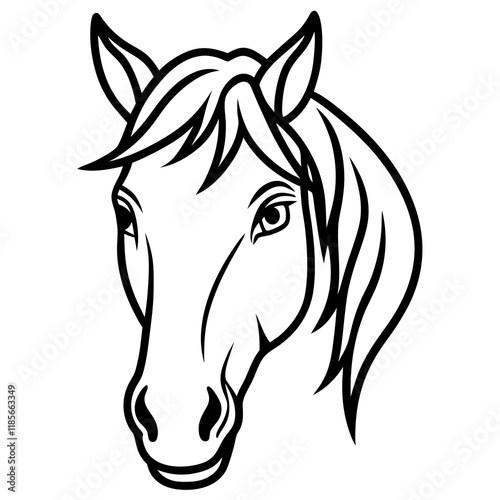 A horse head vactor design