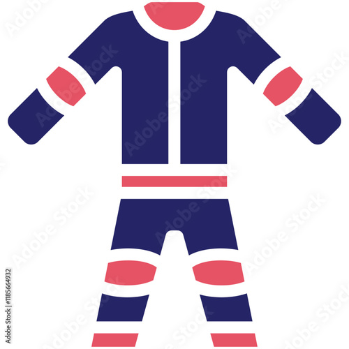 Coveralls vector icon illustration of Home Improvements iconset.