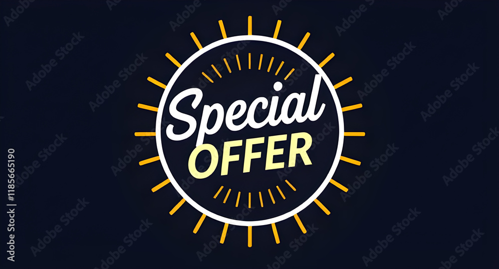 Fototapeta premium special offer ads for sale