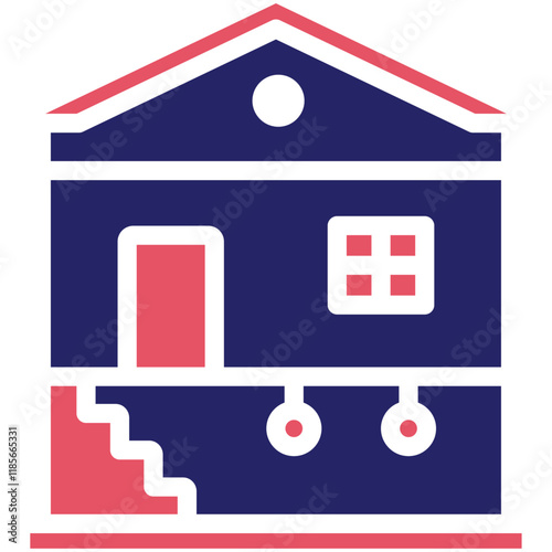 Basement vector icon illustration of Home Improvements iconset.