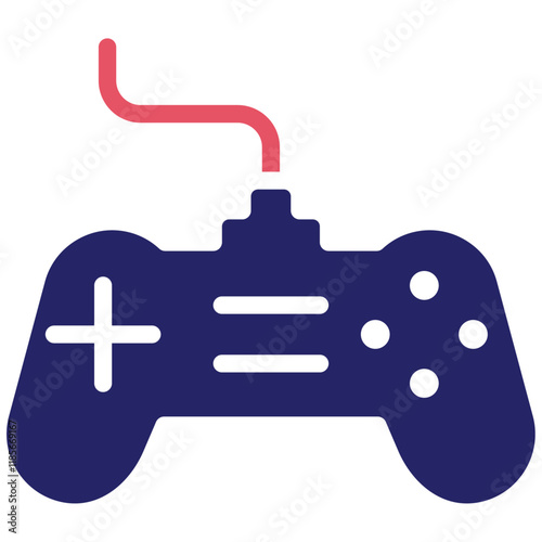 Game Console vector icon illustration of Children Toys iconset.