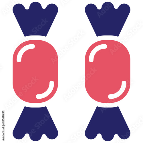 Candies vector icon illustration of Party and Celebration iconset.