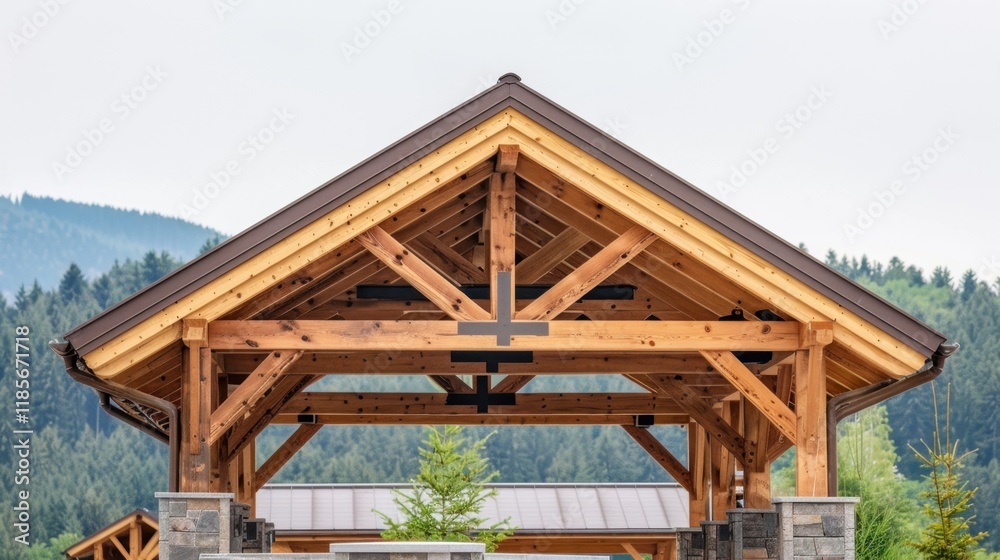 Rustic Pavilion: A wooden, rustic pavilion that provides the perfect backdrop for intimate events or gatherings, combining nature’s beauty with a cozy atmosphere.
Rustic Pavilion: A wooden, rustic pavilion that provides the perfect backdrop for intimate events or gatherings, combining nature’s beauty with a cozy atmosphere.
