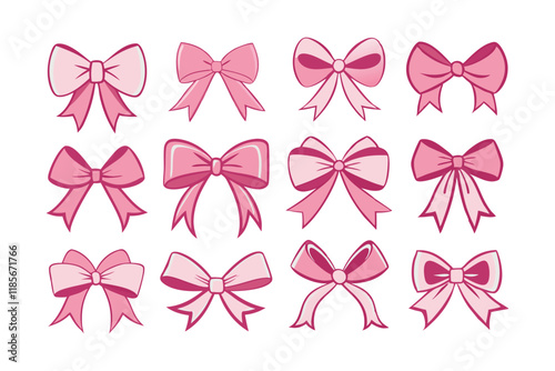 Coquette Bow Valentines Day Svg Bundle 16.eps