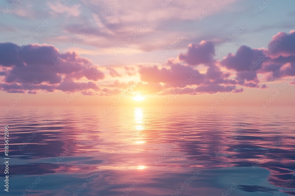 Obraz premium sunset over the sea