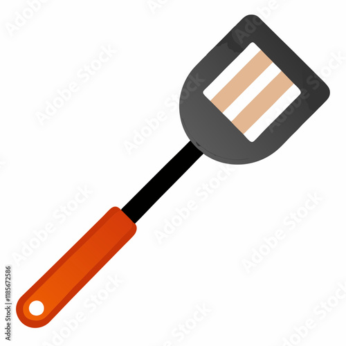 colorful illustration of a spatula