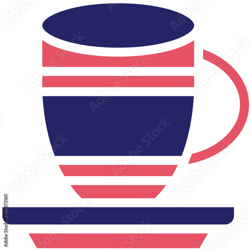 Espresso Cup vector icon illustration of Italy iconset.