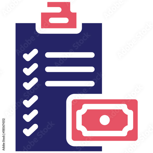 Bribery Briefing vector icon illustration of Corruption iconset.