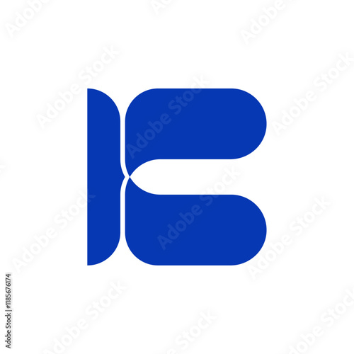 letter B logo. Modern and minimalist letter B logo. logo for all kind of business