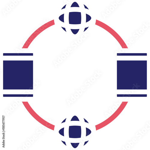 Network Connectivity vector icon illustration of Networking iconset.