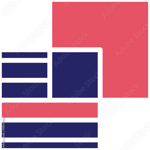 Transparency vector icon illustration of Leadership iconset.