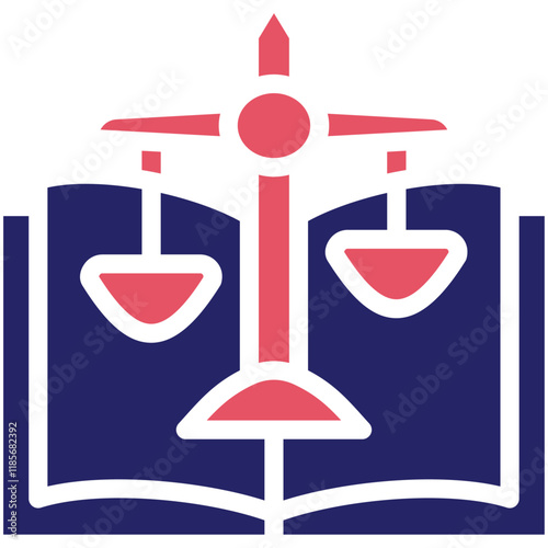 Constitution vector icon illustration of Law & Legislation iconset.