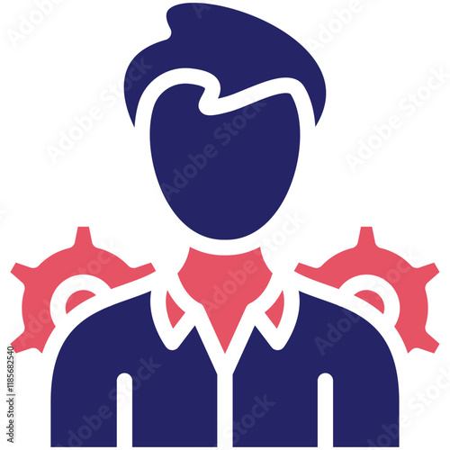 Administration vector icon illustration of Law & Legislation iconset.