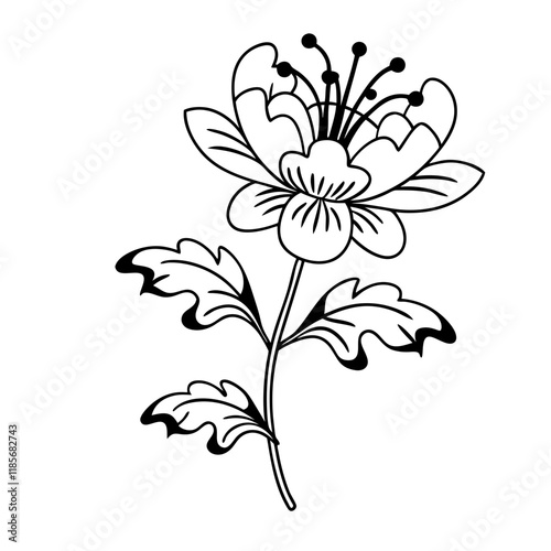 Chinese Flower Icon