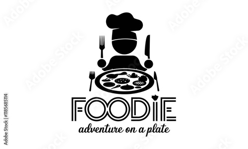 Foodie Vector Clipart icon