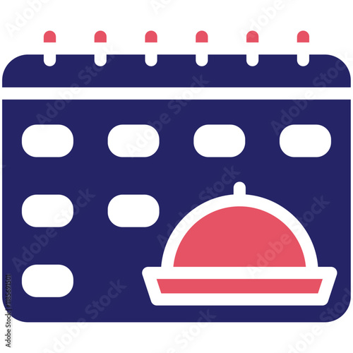 Informal Event vector icon illustration of Catering iconset.