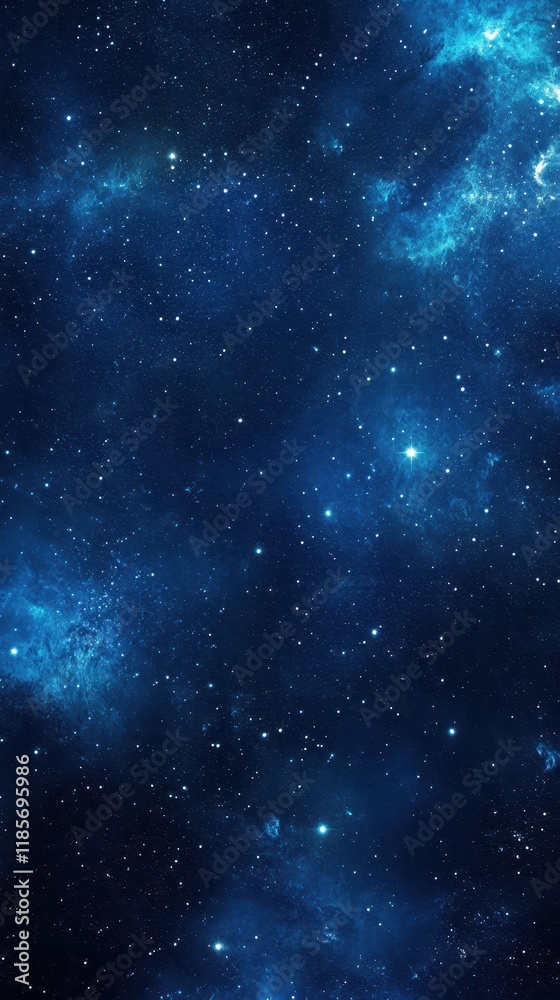 Fototapeta premium Celestial Night Sky Deep Space Starry Nebula