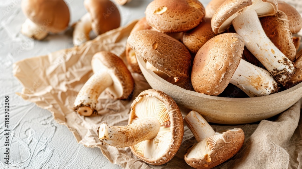 Mushroom shown on a simple background, amazing mushroom biology. Background delicate, mushroom obvious. Mushroom shown on a simple background, amazing mushroom biology. Background delicate, mushroom obvious.