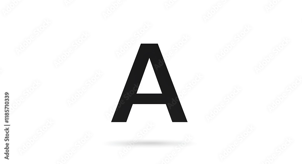 Bold Black Letter A Alphabet Font Typography Initial Bold Black Letter A Alphabet Font Typography Initial