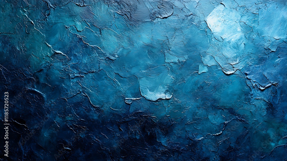 Abstract blue textured background.