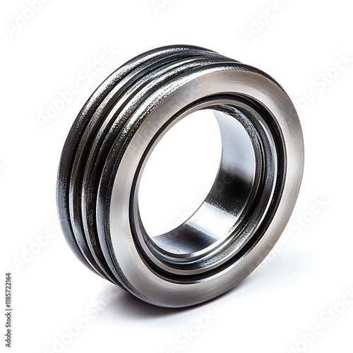 Ball bearing isolated on white background