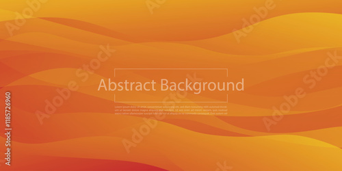 Abstract Background Orange wave for wallpaper, backdrop, etc. vector eps10