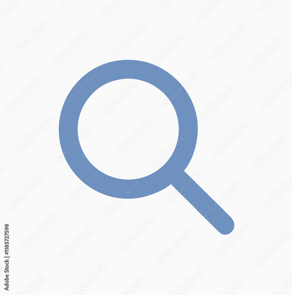Minimalist Search Icon Vector Graphics Minimalist Search Icon Vector Graphics