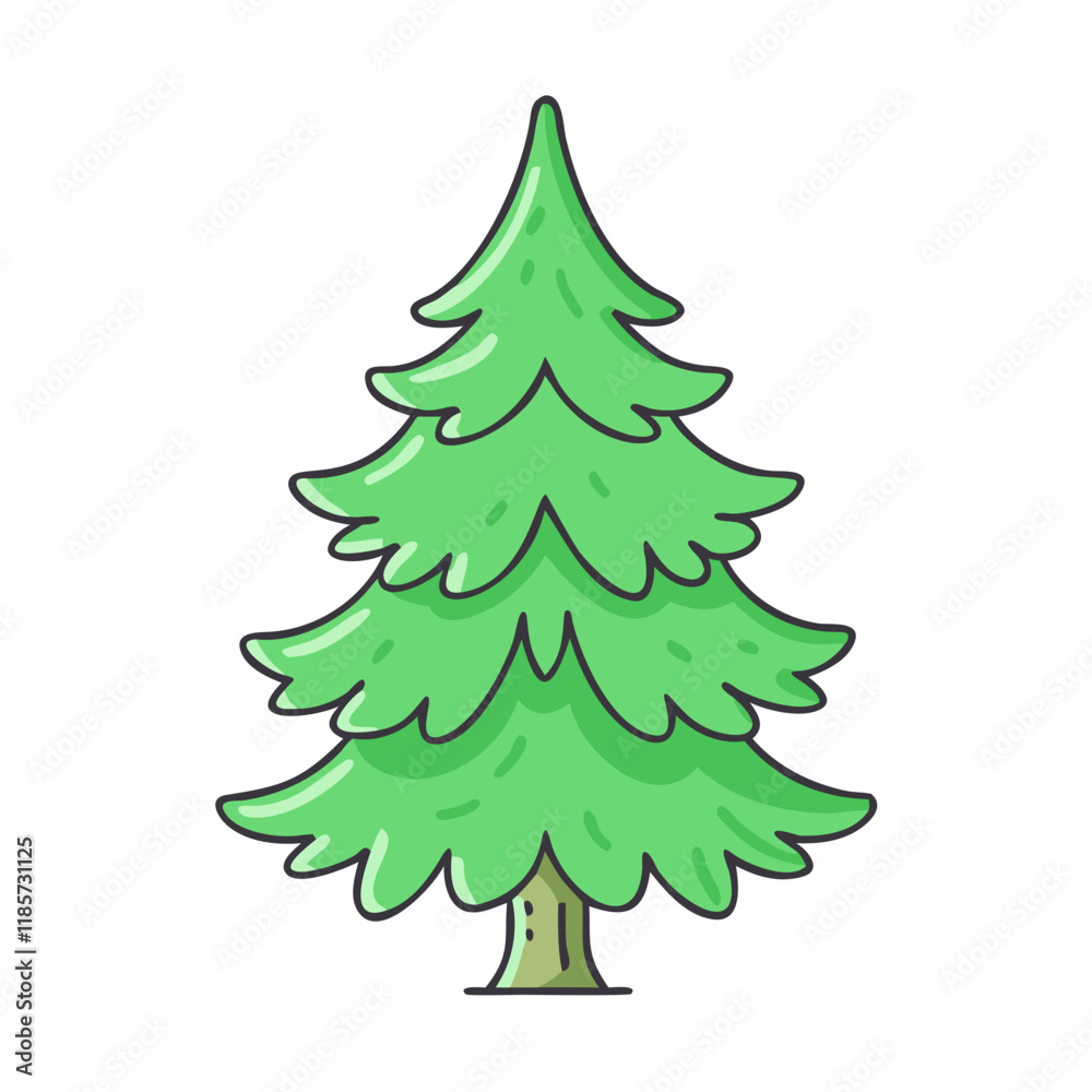 fir tree vector icon, trees vector illustration - simple illustration of fir tree perfect for logos, and trees-themed designs. fir tree vector icon, trees vector illustration - simple illustration of fir tree perfect for logos, and trees-themed designs.