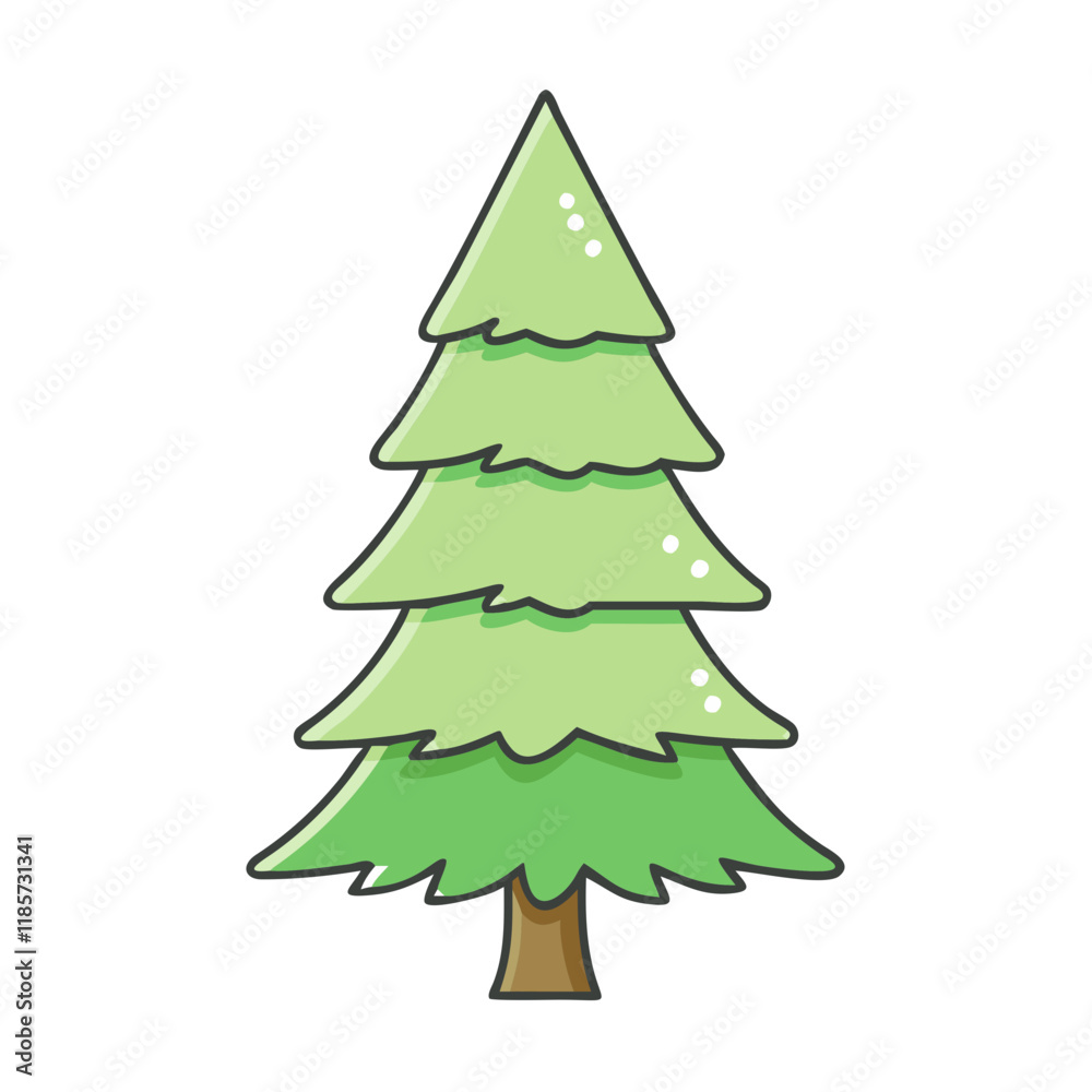spruce tree vector icon, trees vector illustration - simple illustration of spruce tree perfect for logos, and trees-themed designs. spruce tree vector icon, trees vector illustration - simple illustration of spruce tree perfect for logos, and trees-themed designs.