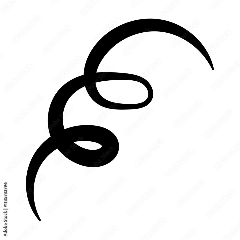 Liquid, organic blobs, y2k black style squiggles, groovy doodle wavy stripes inscribed in a rectangle long banner shape. Bold scribbles. Black fluid graphic design element. vector illustration Liquid, organic blobs, y2k black style squiggles, groovy doodle wavy stripes inscribed in a rectangle long banner shape. Bold scribbles. Black fluid graphic design element. vector illustration