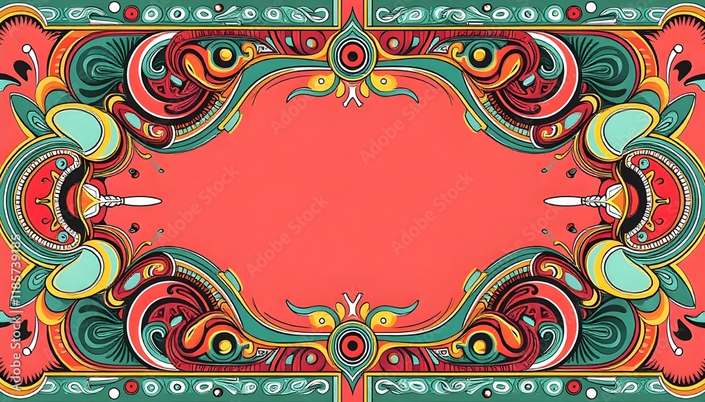 abstract frame and card template using ornament pattern with geometrical shapes design background abstract frame and card template using ornament pattern with geometrical shapes design background