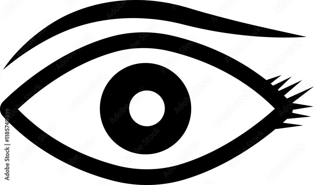 Human eye icon. See view vector sign. Eyesight symbol illustration for web page, mobile app and ui modern minimalistic design. Visible icon. Retina scan eye isolated on transparent background. Human eye icon. See view vector sign. Eyesight symbol illustration for web page, mobile app and ui modern minimalistic design. Visible icon. Retina scan eye isolated on transparent background.