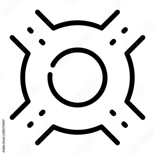 junction Line Icon
