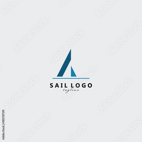 sail logo vector illustration design