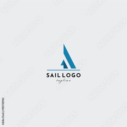 sail logo vector illustration design