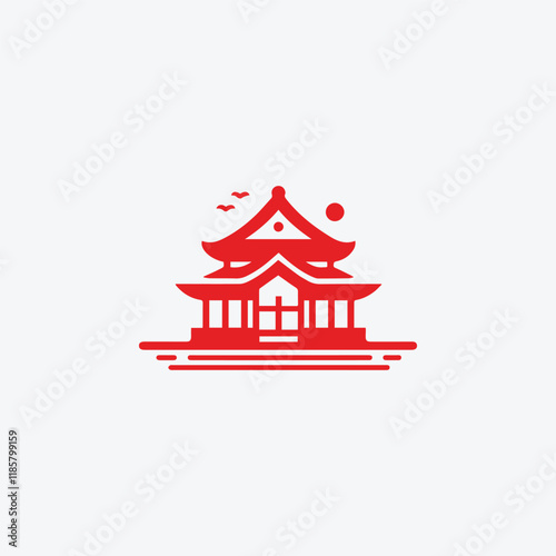 Japanese culture iconic logo