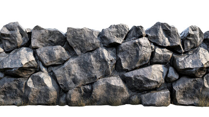 Dark stone wall texture, a rugged and natural background for design