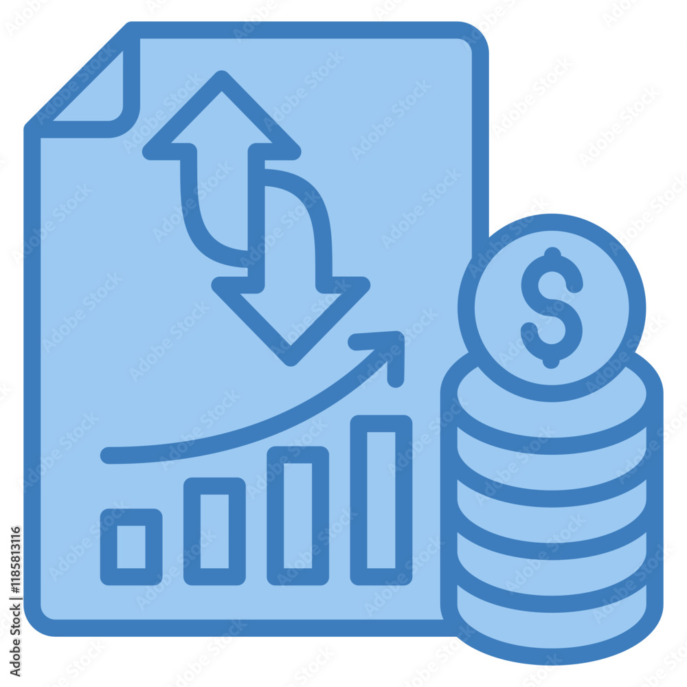 Income Statement Icon Element For Design Income Statement Icon Element For Design