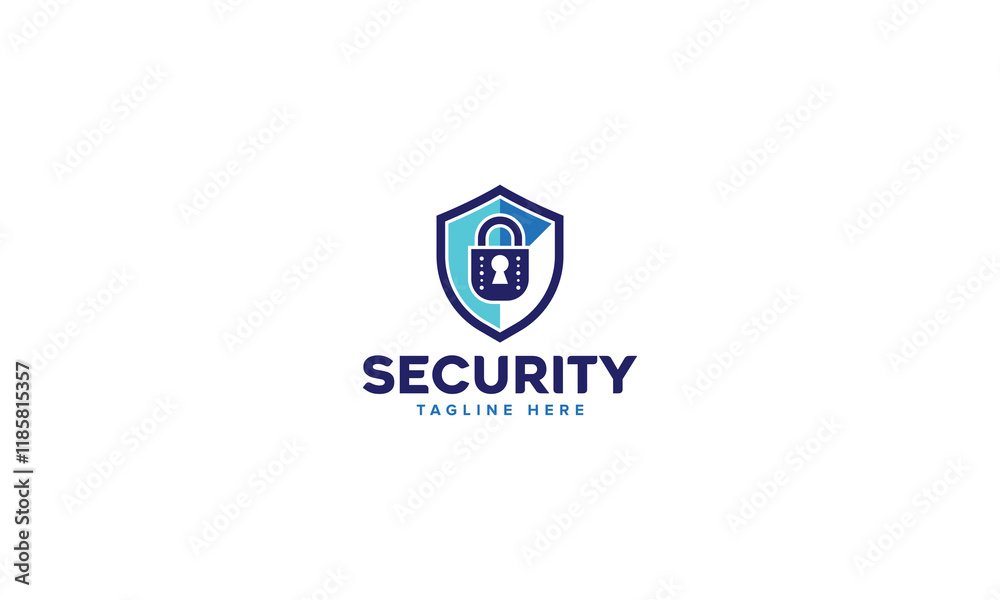 Obraz premium Professional Artificial Intelligence Protection Shield Security Logo Design Vector Template, Digital Safety Emblems